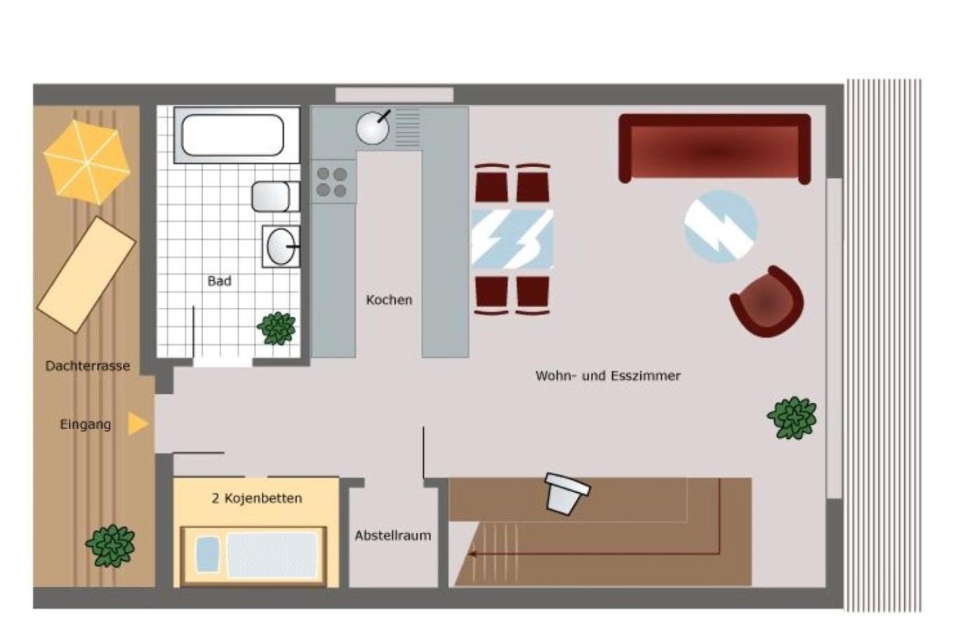 Wohnung Bontje Juist Kültér fotó